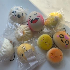 9 small squishies